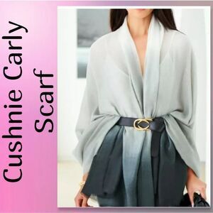 Cushnie Carly Ombre Print Scarf NWT